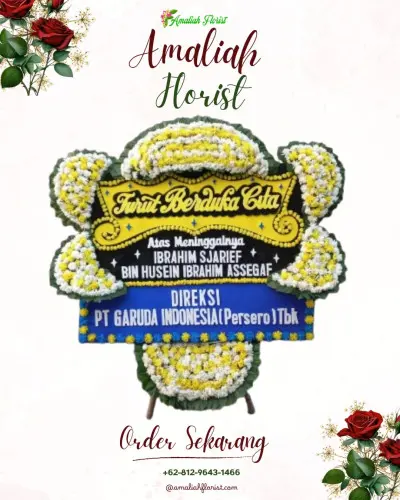 Papan Bunga Duka di Kedaleman